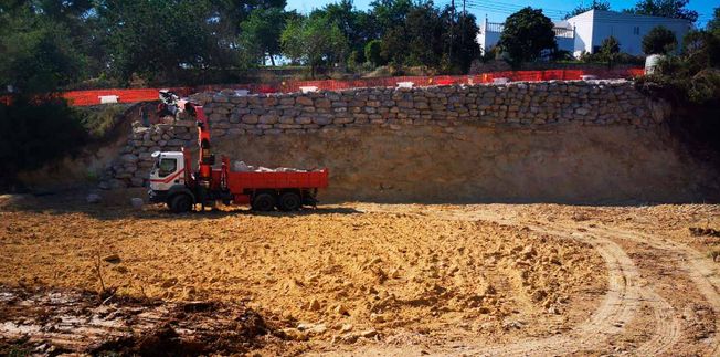 ESTABILIZACIÓN DE UN TALUD EN EL CAMÍ VELL DE SANT MATEU, SANTA GERTRUDIS