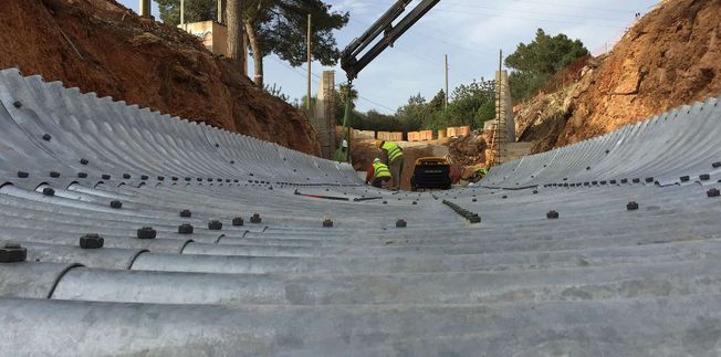 OBRA DE FÁBRICA PARA PASO AL TORRENT DE SA FONT Y ADECUACIÓN DE LOS ACCESOS